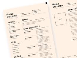 Jobs for ux designers are projected to grow by 15% (or 24,400 jobs) from 2016 through 2026. Free Minimal Cv Cover Letter Template By Peter Javorkai On Dribbble