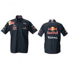 Red Bull F1 Navy Team Crew Shirt Paddock Studio Available At Www Paddockstudio Com Mens Workwear Automotive Apparel Shirts