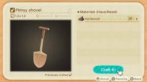How To Get A Shovel Animal Crossing New Horizons Shacknews