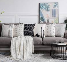 Get ready for pillows 101 on choosing & arranging your throw pillows! Gray White And Black Throw Pillows Off 69