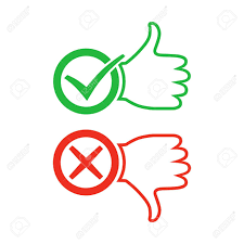 Lo atribuyen a la desconfianza que generó la filtración de datos que sufrió la red social. Pulgar Arriba Icono Con Marca De Verificacion Pulgar Abajo Con La Marca De La Cruz Ilustracion Del Vector Me Gusta Y No Me Gustan Los Signos En Diseno Plano Ilustraciones Vectoriales Clip