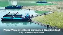 Barca autonoma per la rimozione delle alghe e la pulizia dei corsi d'acqua WasteWhale | FOXTECH ROBOT