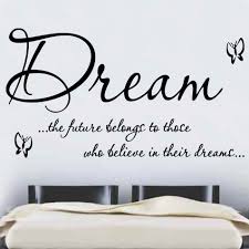 Dream wall quotes for bedroom. Happy Larry Dream Quote Wall Sticker Reviews Wayfair Co Uk