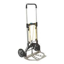Wolfcraft Heavy Duty Aluminium Folding Trolley 100kg Sack Trucks Screwfix Com