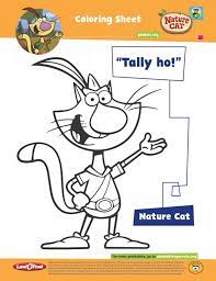 It's tempting to believe you know everything about your furry, feline friend(s). Nature Cat Coloring Page Kids Coloring Pages Pbs Kids For Parents