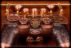 Steampunk Tendencies The Order 1886 Ps 4 Controller Dr Leslie Aromo Xbox 360 Controller Game Controller Steampunk Tendencies