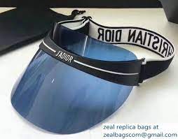 Dior J Adior Diorclub1 Transparent Sun Visor Hat Blue 2018 Sun Visor Hat Visor Hats Visor