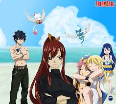 Search, discover and share your favorite fairy tail natsu and gray gifs. Anime Fairy Tail Manga Fullbuster Gray Happy Fairy Tail Scarlet Erza Dragneel Natsu Heartfilia Lucy Hd Wallpaper Wallpaperbetter