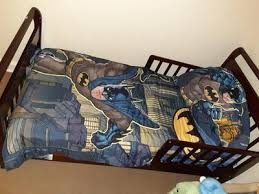 The coolest thing about batman is the fact that it appeals to almost every single age group. Batman 4 Piece Toddler Bedding Set Walmart Com Walmart Com
