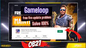 This is also a step in safeguarding the progress of users. Free Fire Gameloop Update Problem Ob27 Free Fire Update Problem Youtube