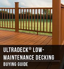 The ultradeck natural deck boards are the most economical choice and feature a reversible hollow plank with embossed wood grain on one side and a brushed finish on the opposite. Ultradeck Decking Buying Guide At Menards