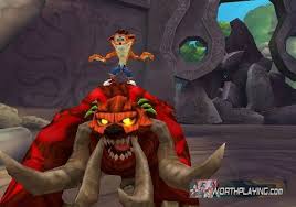 Crash Of The Titans On The Playstation 2 Crash Bandicoot Bandicoot New Video Games