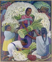 Diego Rivera - Vendedora de flores (Flower Vendor)