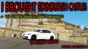 In our opinion it's also one of the best racing games we've ever played (review will be live soon). Forza Horizon 4 Buying Edinburgh Castle 10 Super Wheelspins Youtube