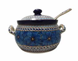 Free shipping on eligible items. Soup Tureen With Ladle Old World Polish Pottery