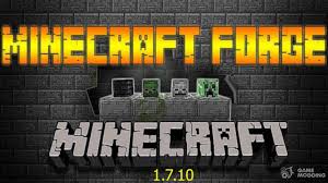 For survival, adventure or servers. Minecraft Forge 1 7 10 For Minecraft