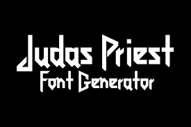 24.09.2019 · we love miami vice font created by way of billy argil. Judas Priest Font Generator Fonts Pool