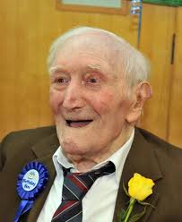 Former Guildford mayor Bill Bellerby MBE celebrates 100th birthday
