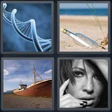 Did you find the four pics one word 6 letters solutions you needed? 4 Pics 1 Word Answers For Dna Bottle Shipwreck Hair
