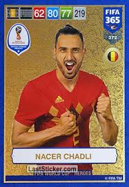 The tottenham hotspur and belgium midfielder is discussing his father's passing in january when he. Card 372 Nacer Chadli Panini Fifa 365 2018 2019 Adrenalyn Xl Laststicker Com