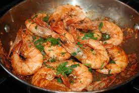 Blazing Jamaican Peppered Shrimp Jamaican Recipes Jamaican Cuisine Caribbean Recipes