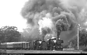 J541 Victorian Goldfields Railway Steam 2 8 0 At Maldon Victoria Australia By Martin Bennet Maldon Railway Australia