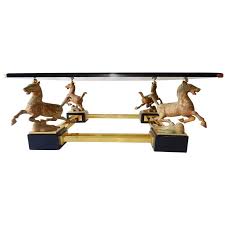 Maybe you would like to learn more about one of these? Chinese Bronze Flying Horse Of Gansu Coffee Table French Maison Charles At 1stdibs