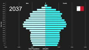 170 among196 countries which published this information in. Malta Population Pyramid 1950 2100 Youtube