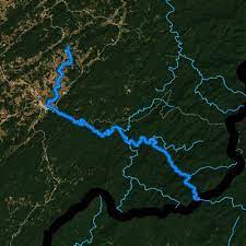 Tellico River Fishing Map Tellico River, Tennessee Fishing Report