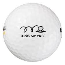 Let your golf lover show off his game in style with these super cool golf balls. Custom Golf Balls With Funny Quote Or Name Zazzle Com Golf Ball Golf Quotes Golf Humor