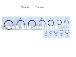 Fishing Split Ring Size Chart Gbpusdchart Com