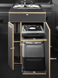 Pin By Annie Baxter On Camper Van Camper Kitchen Camping Trailer Camper