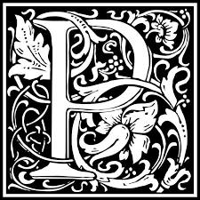 William Morris Letter P Clipart Png Png Image 1200 1200 Pixels Lettering Alphabet William Morris Designs William Morris