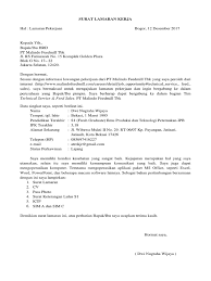 Saat ini mungkin banyak perusahaan yang harus tiarap karena wabah virus corona. Surat Lamaran Kerja