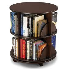 Bi Level Rotating Bookcase Bookcase Revolving Bookcase Bookshelf Table