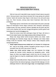 Antaranya, mengamalkan prinsip rukun negara. Peranan Remaja Dalam Kehidupan Sosial