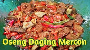 Oseng mercon merupakan hidangan pedas yang bisa membuat selera makan bertambah. Cara Membuat Oseng Daging Sapi Pedas Resep Oseng Daging Mudah Dan Enak Pedesnya Bikin Nagih Youtube