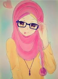 Sketsa ini juga bisa kamu jadikan referensi untuk menggambar. 101 Gambar Kartun Muslimah Berhijab Cantik Menggunakan Cadar Dan Semakin Imut Ketika Berkacamata Kanalmu