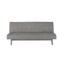 Grey 3 Seater Tufted Clic Clac Sofa Bed Studio Sofa Bed Studio Sofa Bed Sofa Furniture