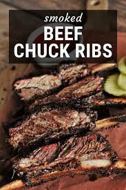 But there's so much more to chuck than prime fib and boeuf bourguignon. Smoked Beef Ribs Hey Grill Hey