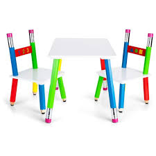 Tinkers 3 Piece Pencil Table And Chairs Table And Chairs Chair Table And Chair Sets