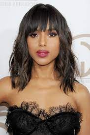 1001 Conseils Et Idees Pour Adopter Le Carre Ondule Coiffure Frange Coiffure Coiffure Mi Long