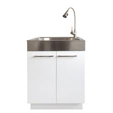 x 33.8 in. stainless steel laundry sink