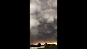 But, in a way that's so common in nature. Surreal Mammatus Clouds Form During Oklahoma Storm Youtube
