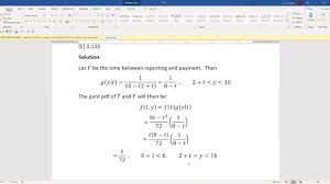 Actuarial Soa Exam P Sample Question 204 Solution Youtube