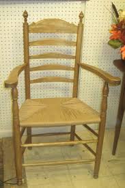 Paper Rush Seat Walnut Arm Chair For A Customer Walnut Armchair Chair Rocking Chair