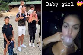 Before meeting ronaldo, georgina worked at a gucci store in the spanish capital of madrid. Cristiano Ronaldo S Partner Georgina Rodriguez Hints At Pregnancy With Cryptic Baby Girl Instagram Post After Lockdown