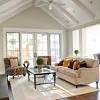 Create a rustic vaulted ceiling. 1