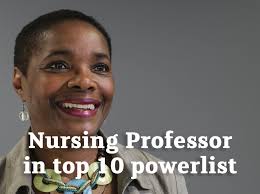 Influential' nursing professor named in top 10 of the Powerlist 2018