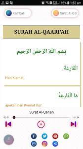 Quran.com is a sadaqah jariyah. Surat Al Qoriah Mp3 Dan Terjemah Fur Android Apk Herunterladen